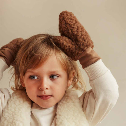BINIBAMBA Baby Merino Mittens - Bruno