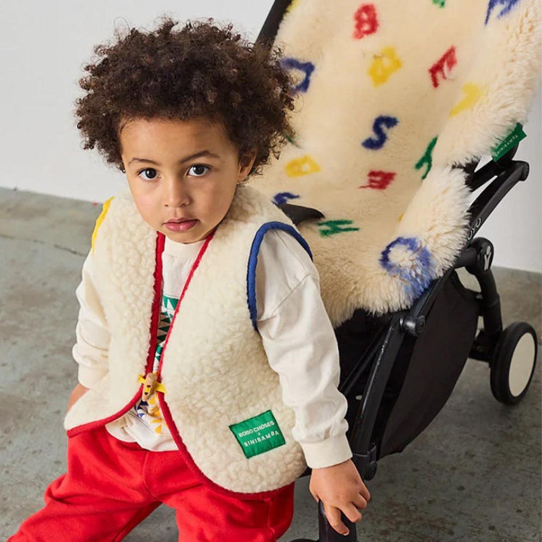 BINIBAMBA BOBO Letterland Snuggler - Milk