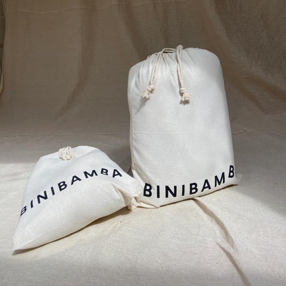 BINIBAMBA Sheepskin Buggy Mittens - Noir + Toast