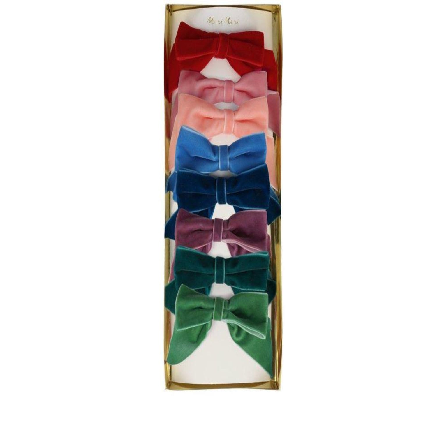 Radiant Velvet Bow Hair Clips