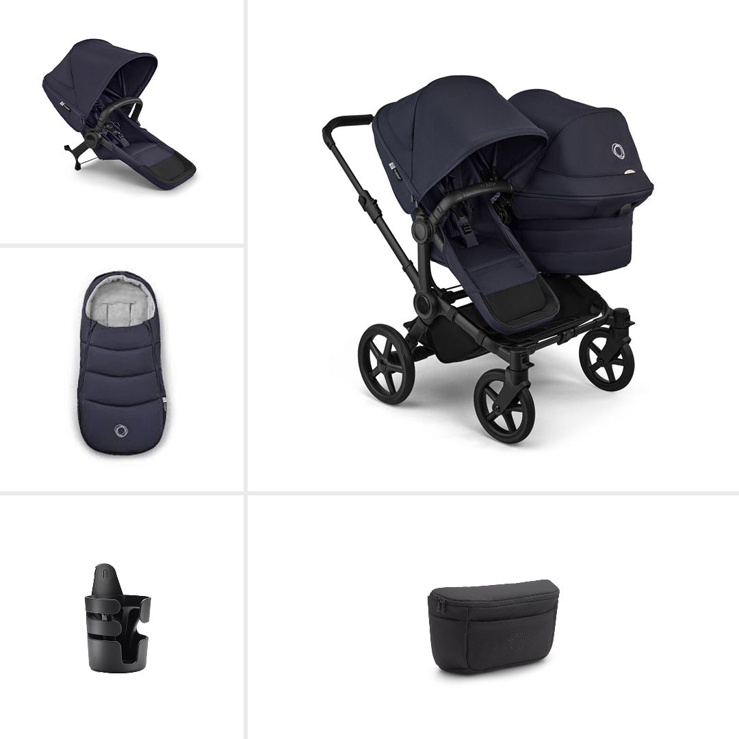Bugaboo Donkey 6 Double Essential Stroller Bundle
