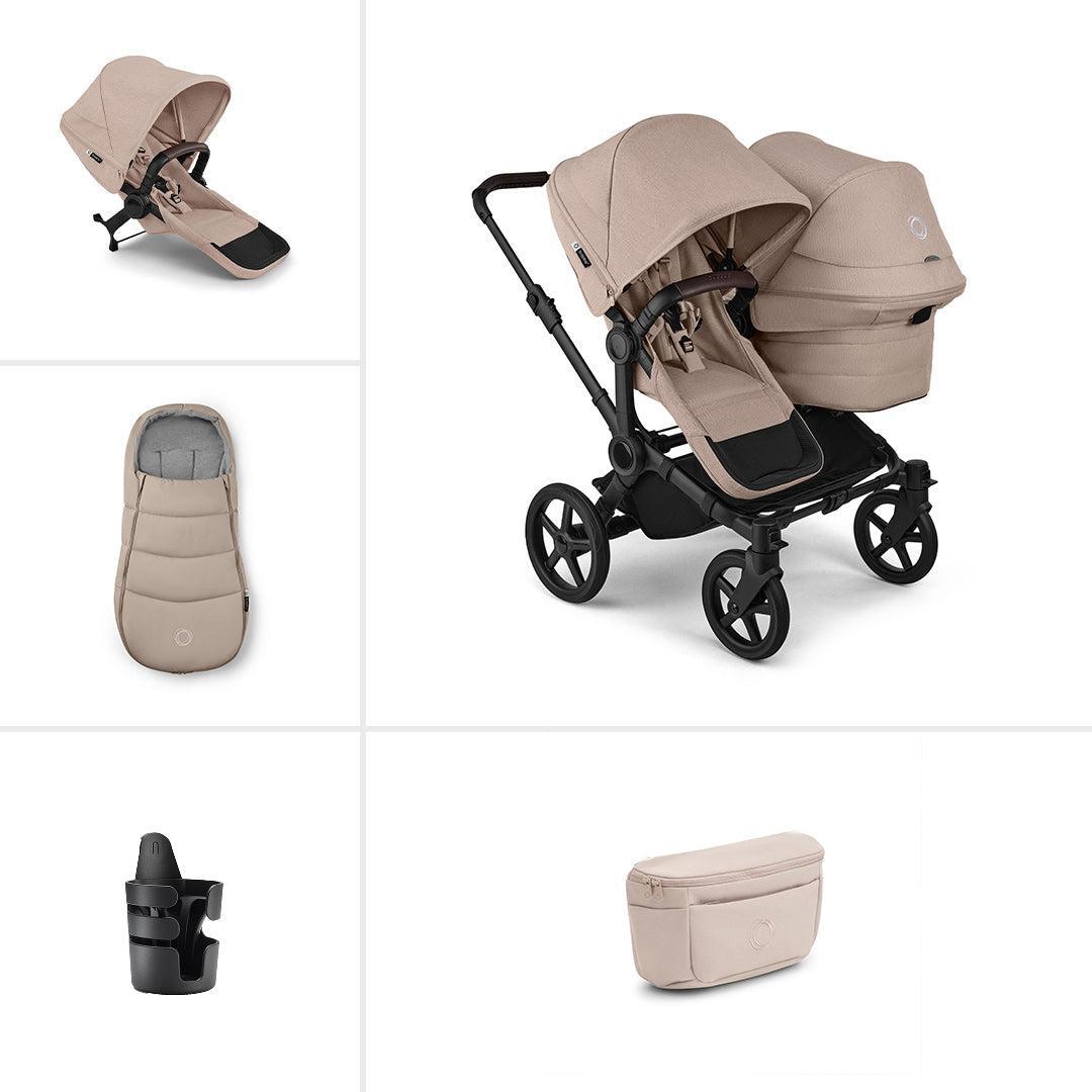 Bugaboo Donkey 6 Double Essential Stroller Bundle