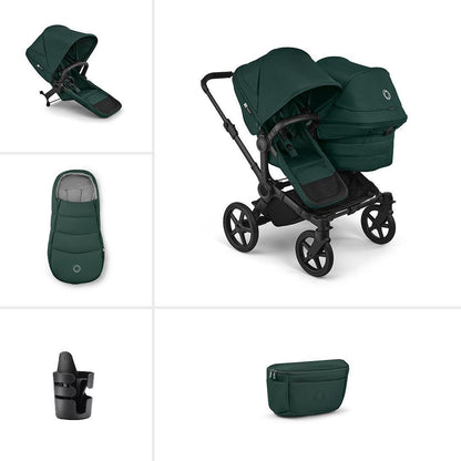 Bugaboo Donkey 6 Double Essential Stroller Bundle