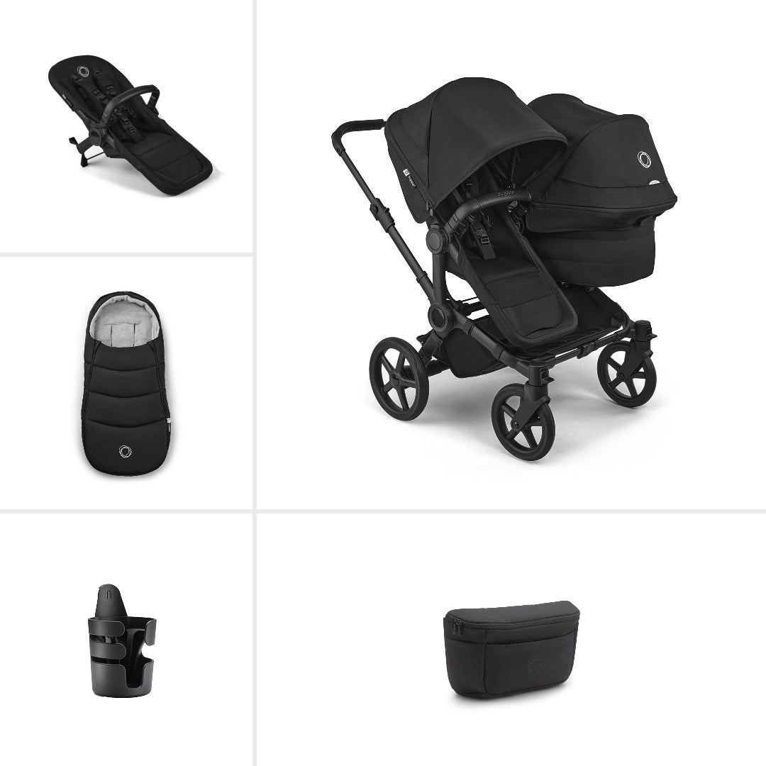 Bugaboo Donkey 6 Double Essential Stroller Bundle