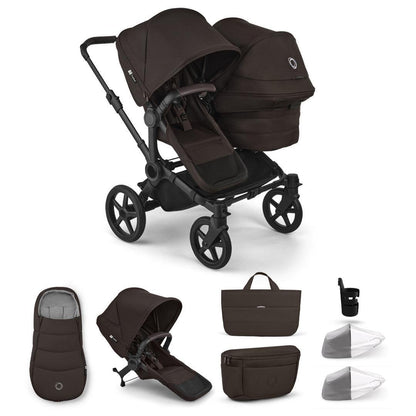 Bugaboo Donkey 6 Double Essential Stroller Bundle
