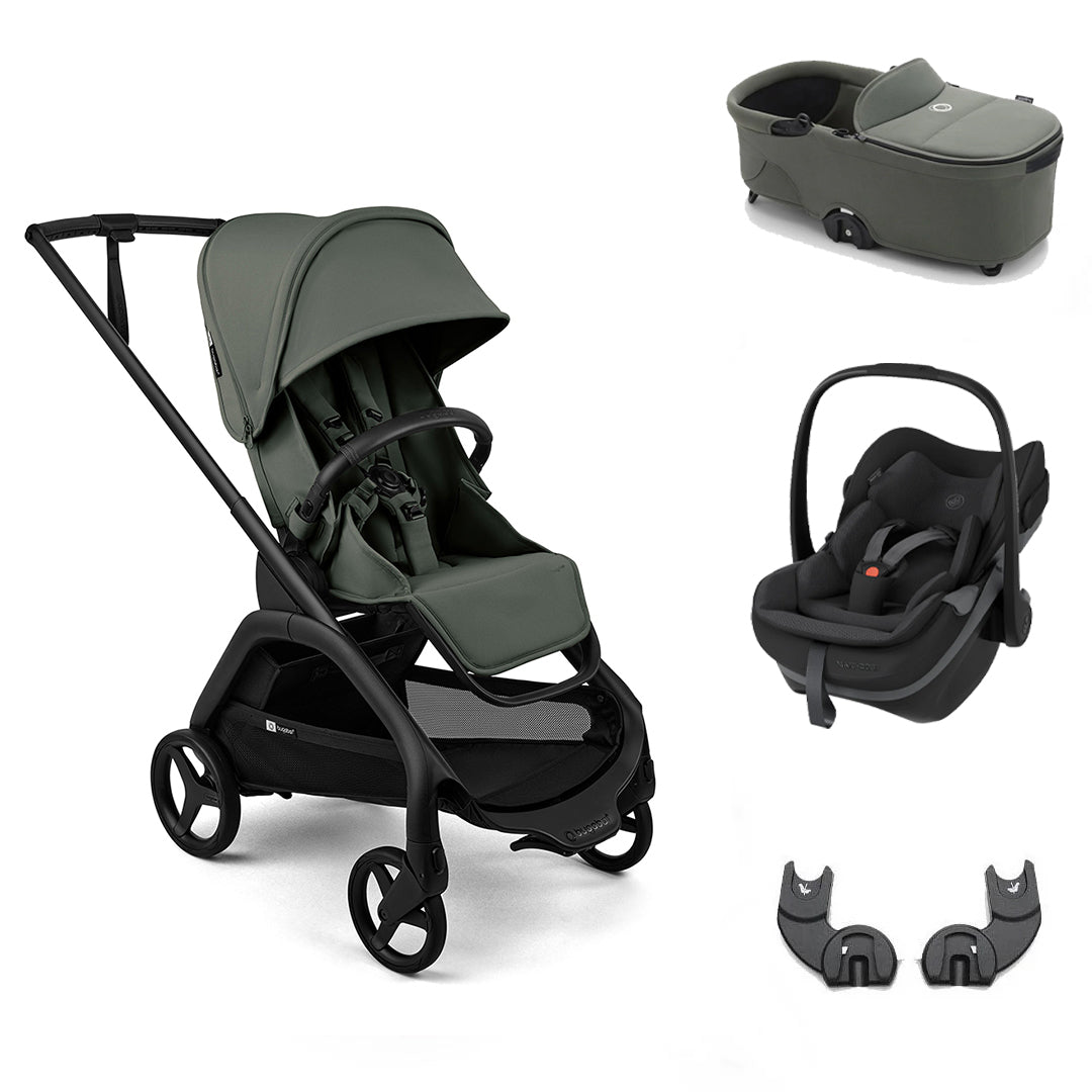 Bugaboo Dragonfly Plus + Pebble Slide Pro Travel System