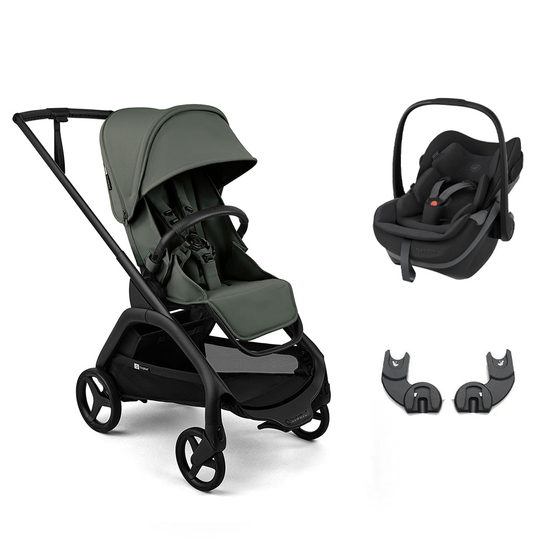 Bugaboo Dragonfly Plus + Pebble Slide Pro Travel System