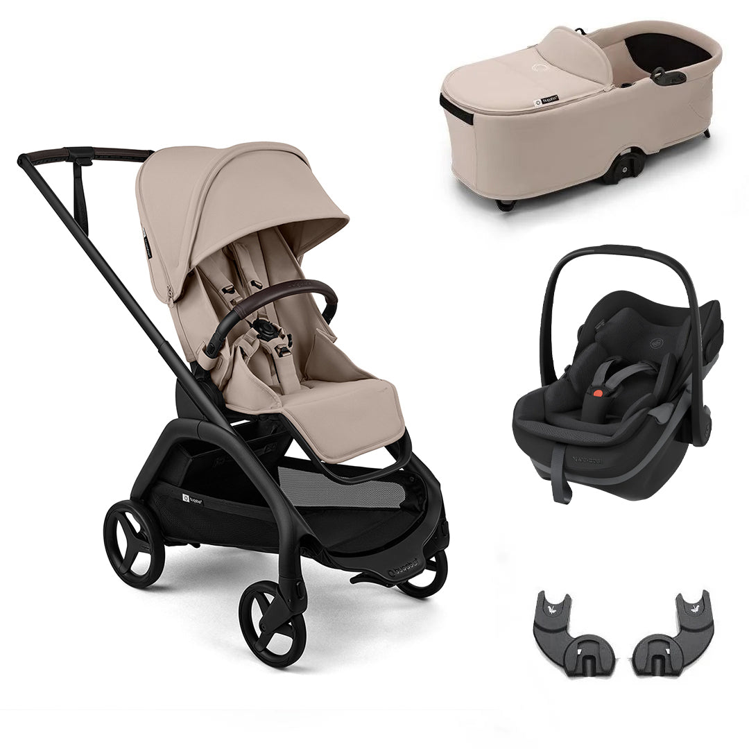Bugaboo Dragonfly Plus + Pebble Slide Pro Travel System