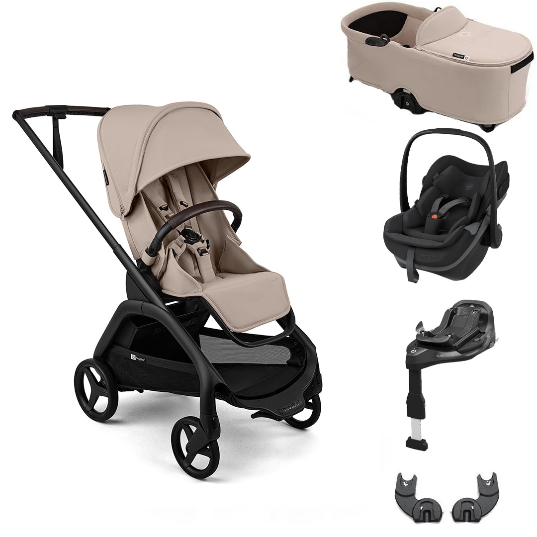 Bugaboo Dragonfly Plus + Pebble Slide Pro Travel System