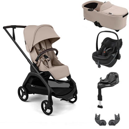 Bugaboo Dragonfly Plus + Pebble Slide Pro Travel System