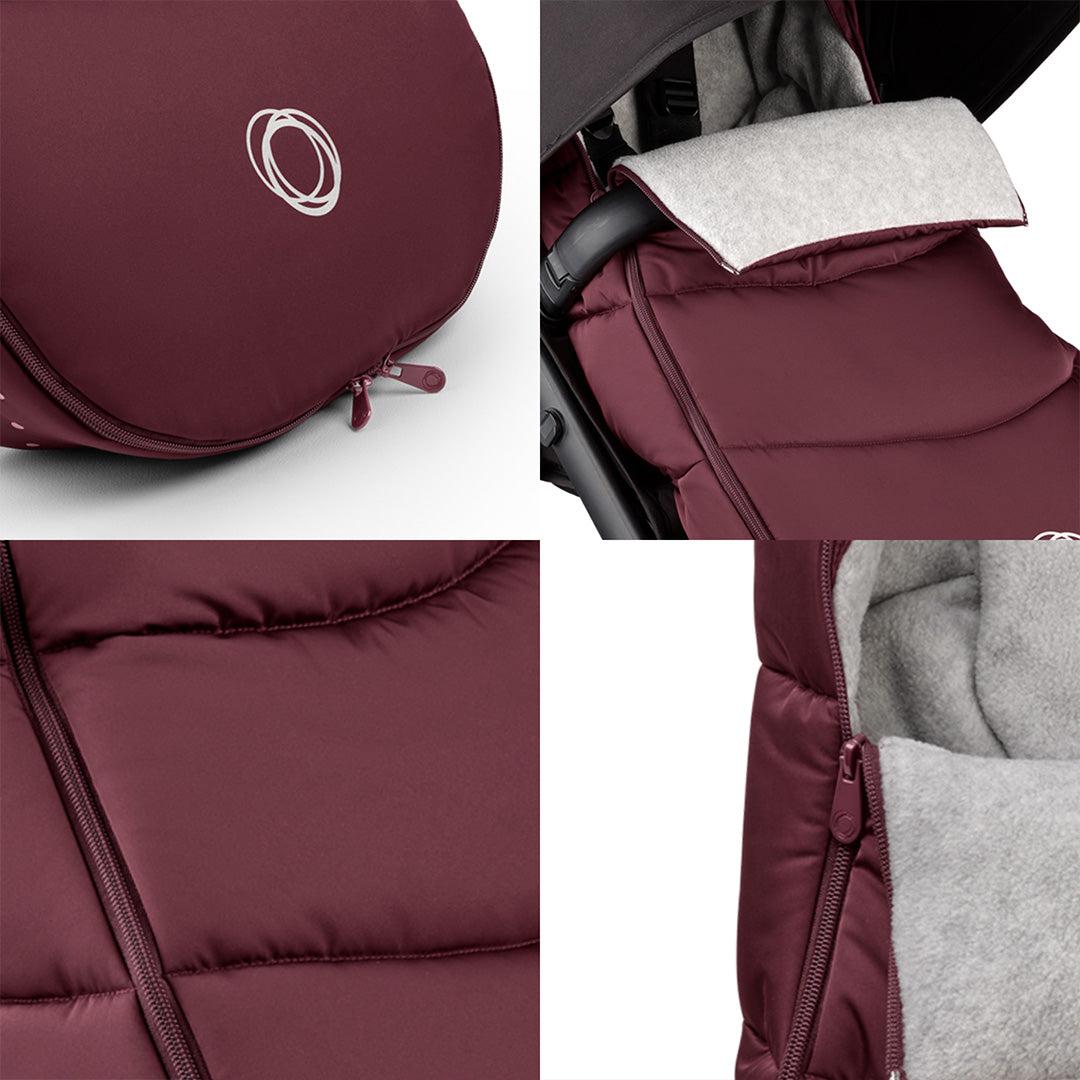 Bugaboo Footmuff - Dark Cherry