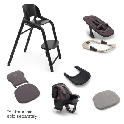 Bugaboo Giraffe Highchair - Black/Black