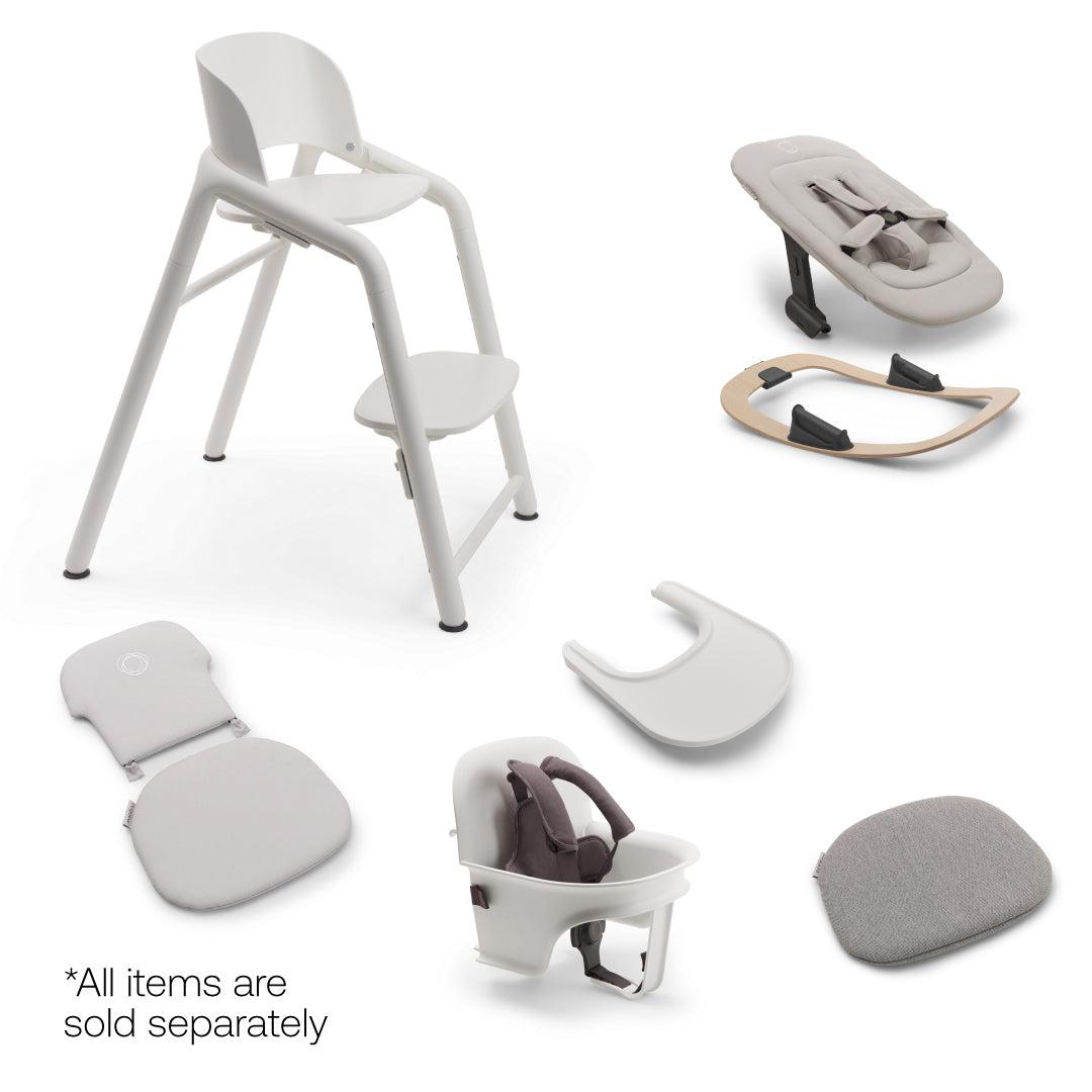 Bugaboo Giraffe Highchair - White/White