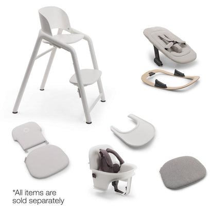Bugaboo Giraffe Highchair - White/White
