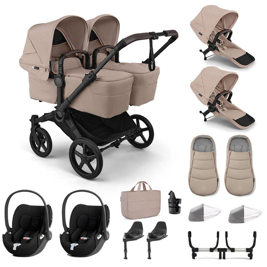 Bugaboo Donkey 6 Twin Ultimate Cloud T Newborn Bundle