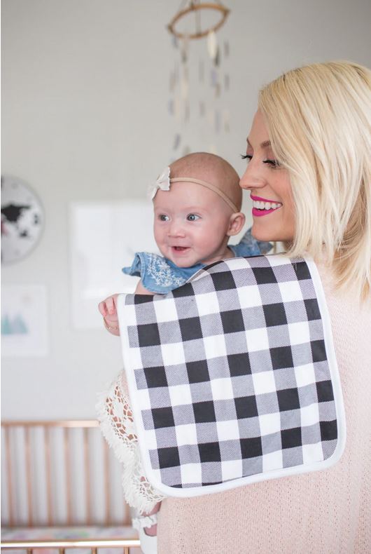 Rosie Premium Burp Cloths