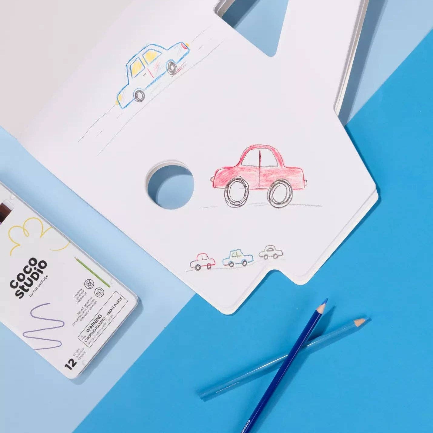 Car Shaped Kids Sketchbook (40pgs)