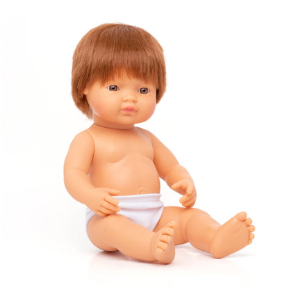 Baby Doll Redhead Boy 15'' inch