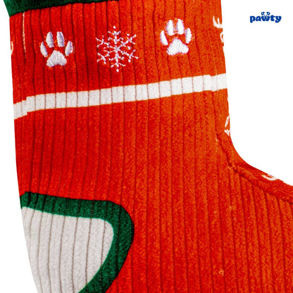 PAWTY Dog Toys - Christmas Sock