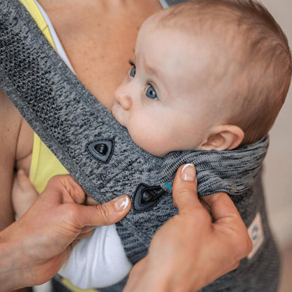Carifit+ Baby Carrier - Cool Grey