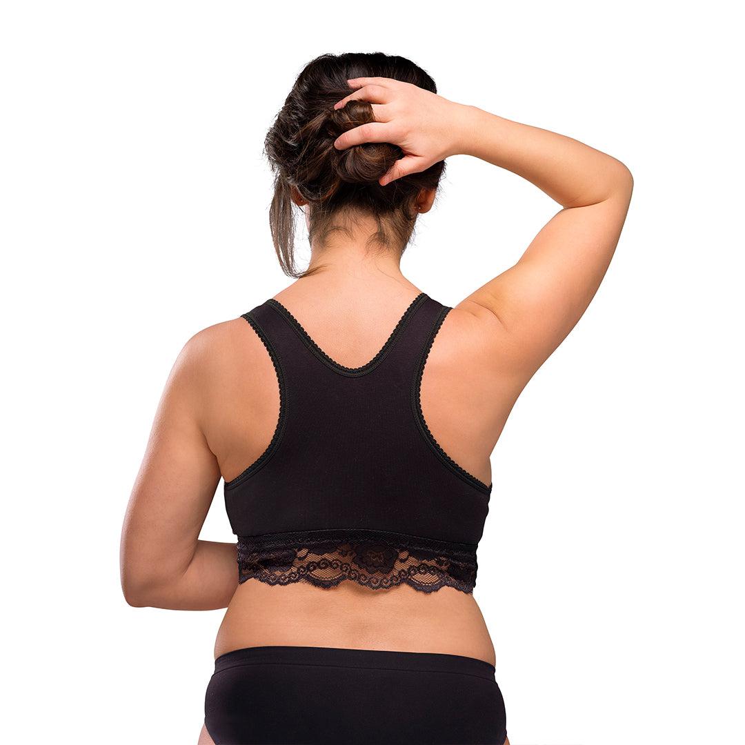 Carriwell Crossover Sleeping + Nursing Bra - Black