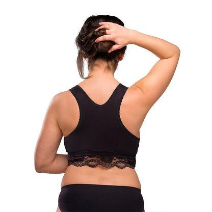 Carriwell Crossover Sleeping + Nursing Bra - Black