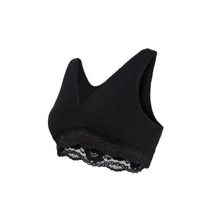 Carriwell Crossover Sleeping + Nursing Bra - Black