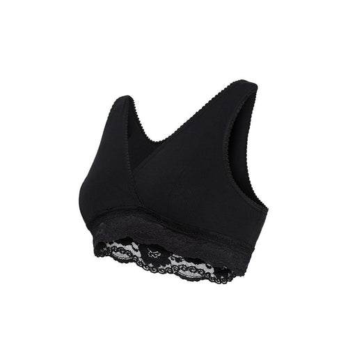 Carriwell Crossover Sleeping + Nursing Bra - Black
