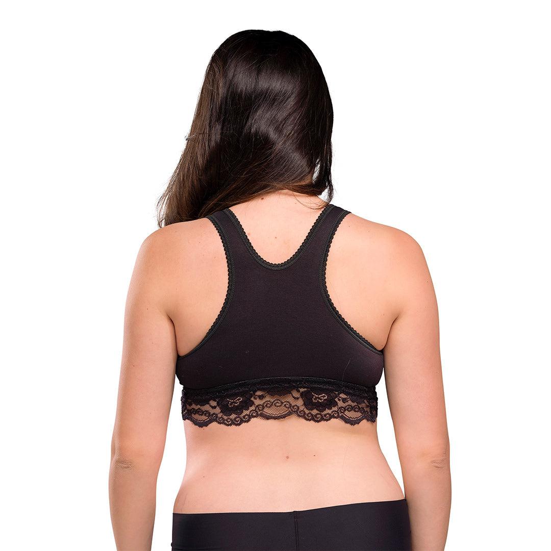 Carriwell Crossover Sleeping + Nursing Bra - Black