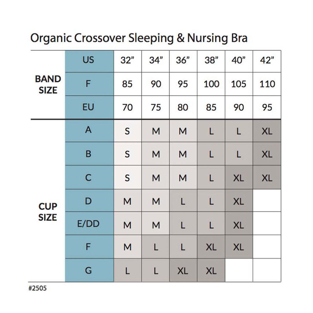 Carriwell Crossover Sleeping + Nursing Bra - Black