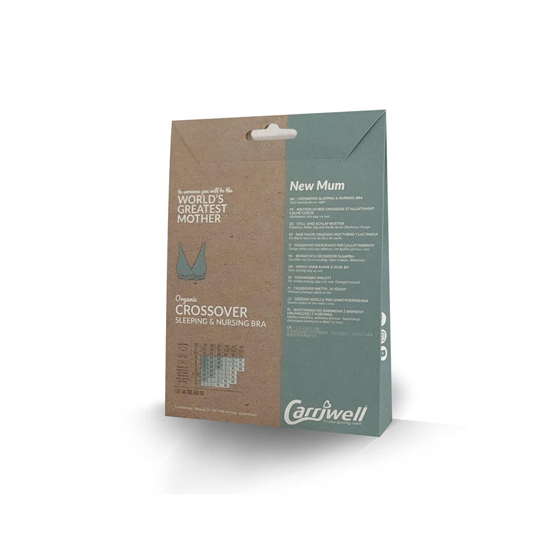 Carriwell Crossover Sleeping + Nursing Bra - Black