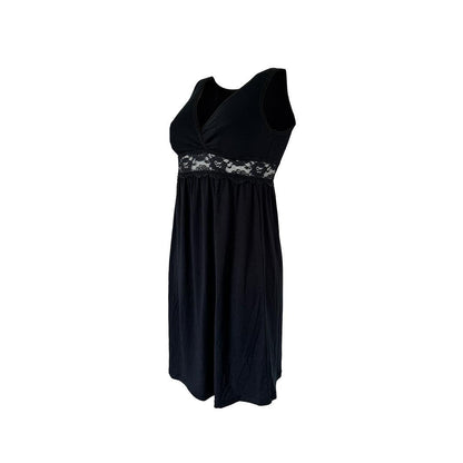 Carriwell Maternity & Nursing Nightie - Black