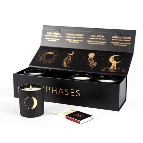 MOON PHASES CANDLE SET