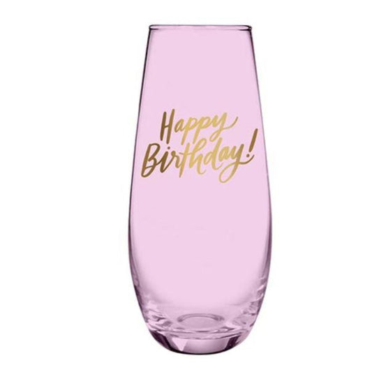 Happy Birthday Champagne Glass