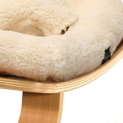 Charlie Crane LEVO Baby Rocker Cushion - Fur Milk