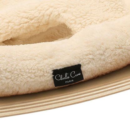 Charlie Crane LEVO Baby Rocker Cushion - Fur Milk