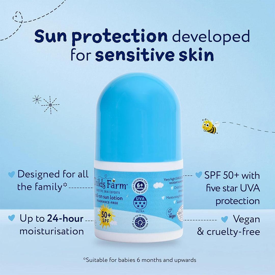 Childs Farm SPF50+ Roll On 50ml