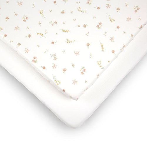 CuddleCo 4pc Cot Bed Bedding Set - Cashmere Meadow