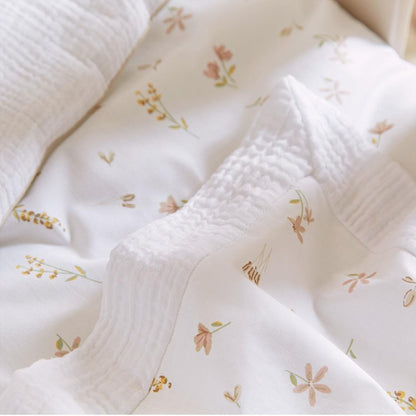 CuddleCo 4pc Cot Bed Bedding Set - Cashmere Meadow
