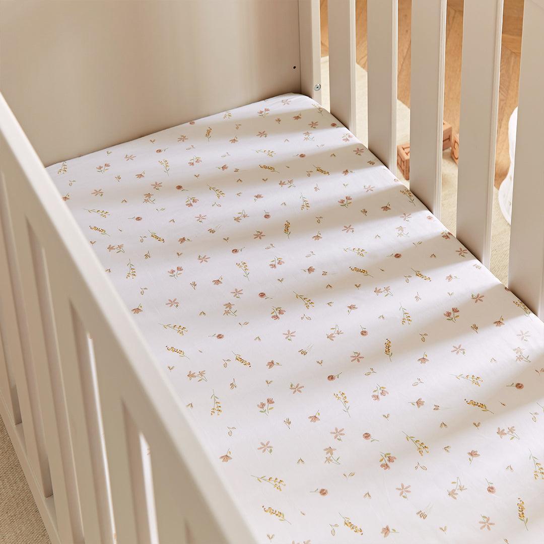 CuddleCo 4pc Cot Bed Bedding Set - Cashmere Meadow