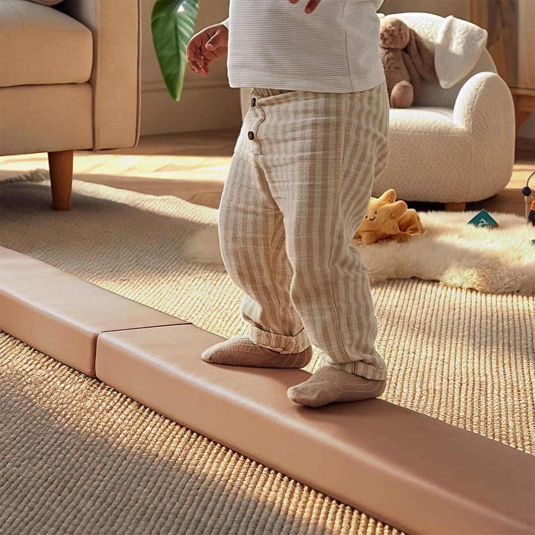 CuddleCo Balance Beam - Sea Salt