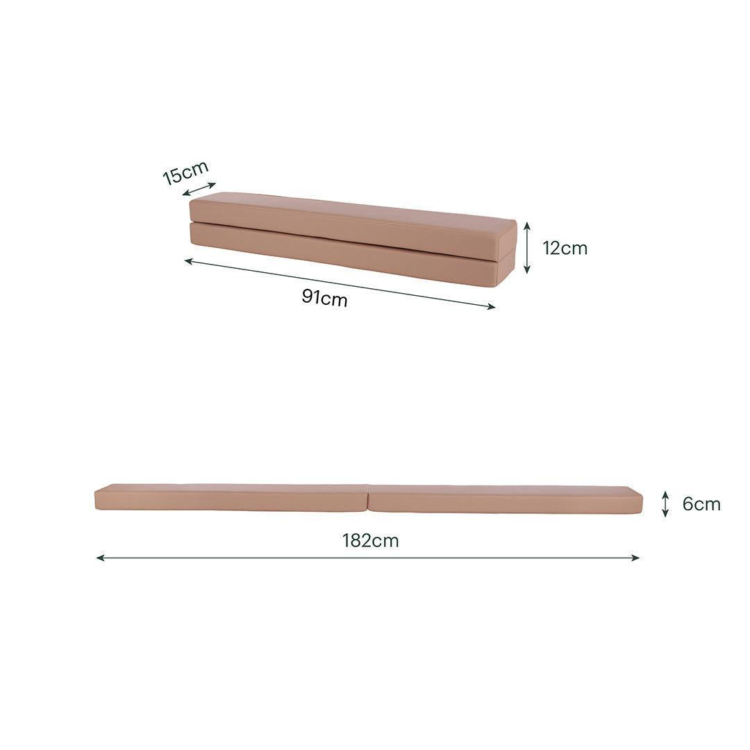 CuddleCo Balance Beam - Tuscany