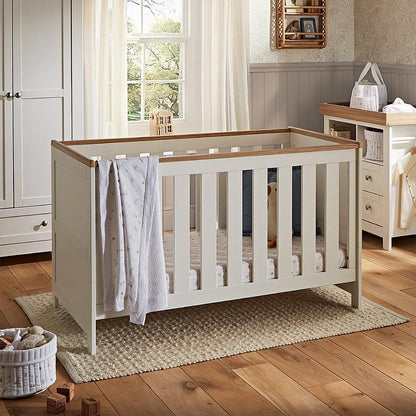 CuddleCo Burford 3pc Set - White/Oak