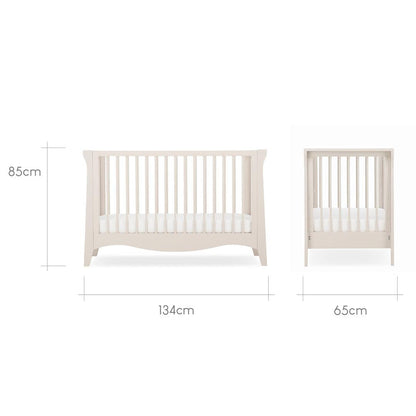 CuddleCo Clara Mini Cot Bed - Cashmere