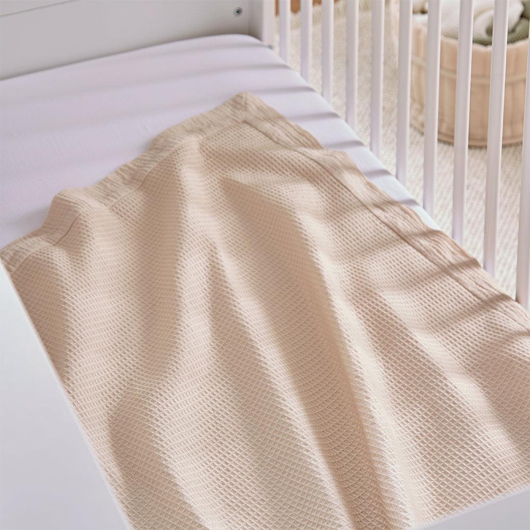 CuddleCo Comforter Blanket - Cashmere Waffle