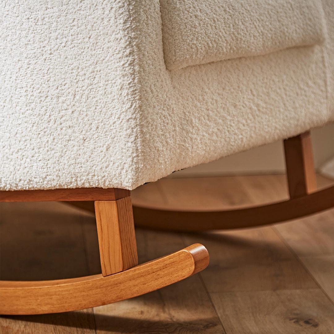 CuddleCo Etta Nursing Chair - Boucle Off White