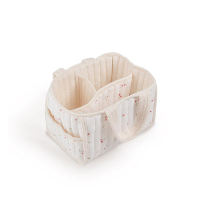 CuddleCo Nappy Caddy - Ditsy Cherry