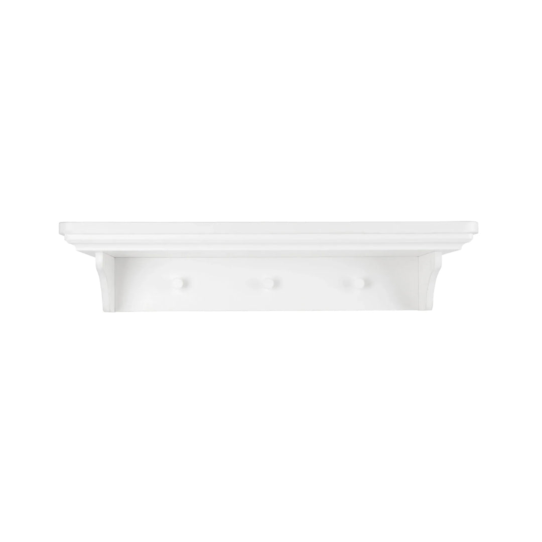 CuddleCo Shelf (800m with 3 knobs) Assembled - White