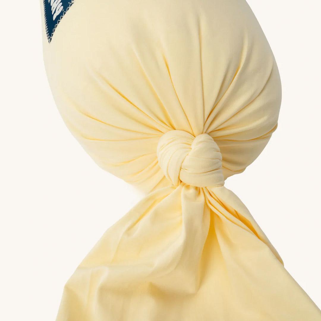 Cushy Puff Pregnancy Pillow - Mellow Yellow