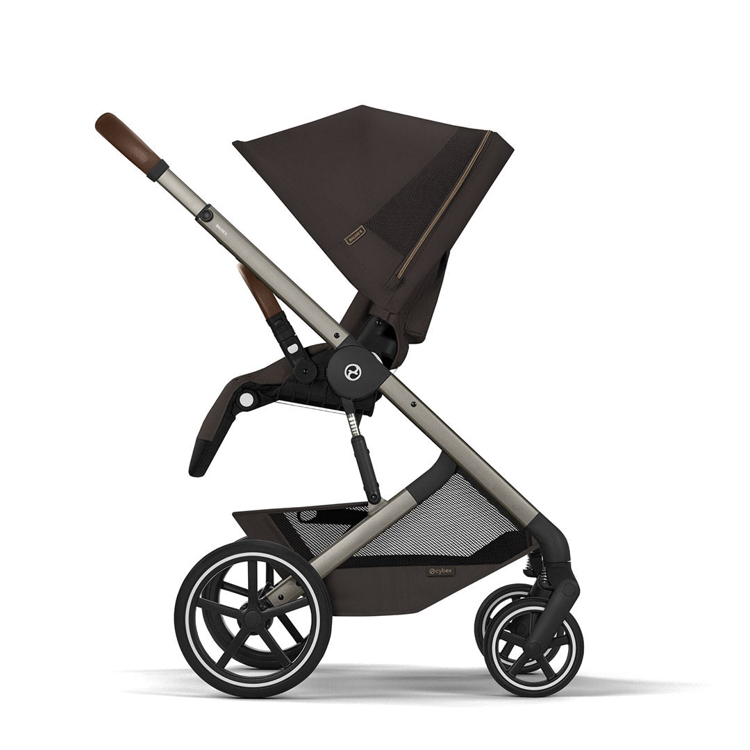 CYBEX Balios S Lux Pushchair - Taupe/Chocolate Brown